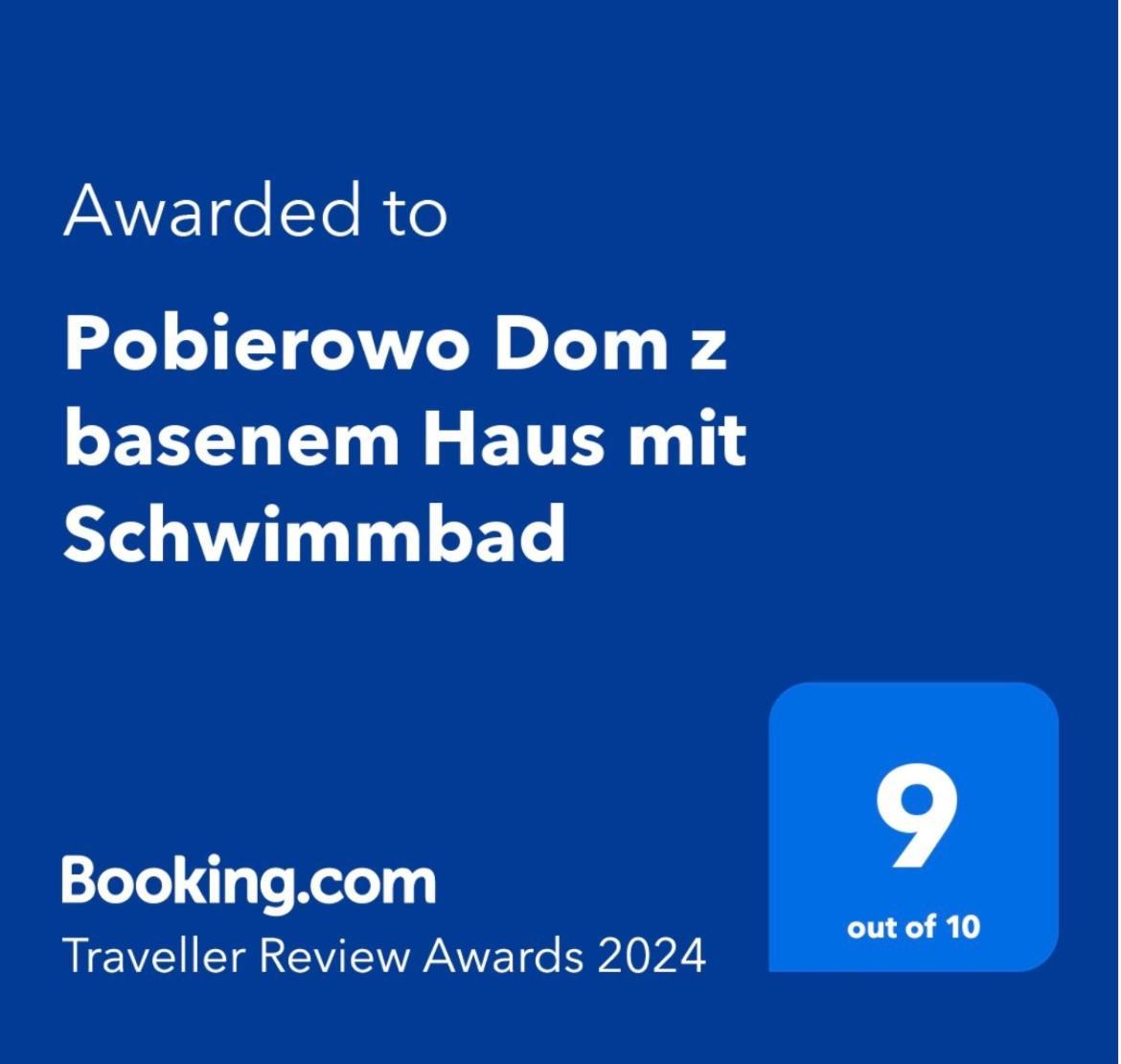 Pobierowo Dom Z Basenem Haus Mit Schwimmbad Villa Eksteriør billede